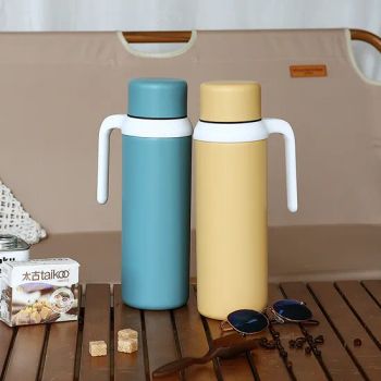 Everich ODM Wide Mouth Double Wall Stainless Steel Vacuum Flask with Handle - Everich Commerce Group Limited - China