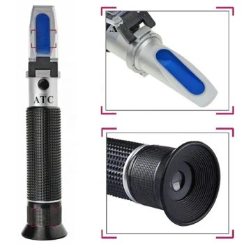 Compact 0-80% Alcohol Refractometer for Home Brewing and Spirit Testing Refractometer - Henan Bingsheng Industrial Co., Ltd. - China