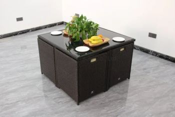 Waterproof Outdoor Furniture Garden Sets Rattan Dining Furniture - Gooloo Tech. Co., Ltd. - China