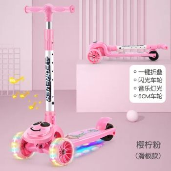 Baby Scooter/with Music Lights/PU Wheels/Frog Head/Outdoor Toy Scooter - XINGTAI REITERSTON VEHICLE CO., LTD. - China