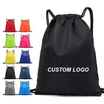 High Quality Polyester Draw String Custom Recycled Sports Backpack Gym Bag Waterproof Logo Promotional Fitness Drawstring Bags - Changzhou Sitan Imp. and Exp. Co., Ltd. - China