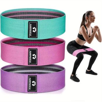 Fabric Resistance Bands for Working out 3 Set of Stretch Bands for Booty Legs for Yoga Starter Pilates Flexbands - Zhongshan Asap Technology Co., Ltd - China