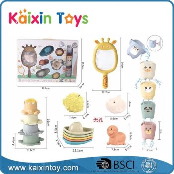Eco-Friendly Materials Baby Toys for 6-48 Months, Stacking Cups, Soft Animals Toys for Toddlers 1-3 Year Old Boys Girls Infant Bath Time Fun (10480745) - Shantou Kaixin Trading Co., Ltd - China