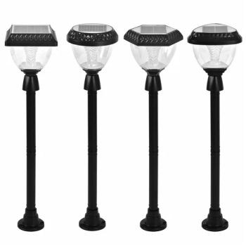 Energy Saving Square Pillar Lamp IP65 Waterproof ABS Outdoor Fence Yard Lawn LED Solar Light - Zhejiang Efon Lighting Co., Ltd. - China