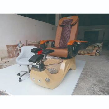 Modern No Plumbing Leather LED SPA Massage SPA Pedicure Chair - Henan Eminent Medical Devices Co., Ltd. - China