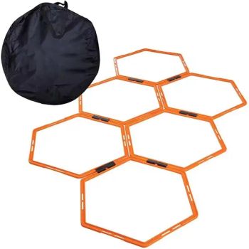 Hexagonal Speed Agility Training Ladder Sport Equipment Training Ladder Agility Footwork Training and Speed Hurdles Ladder - Hefei Dayu Fitness Co., Ltd. - China