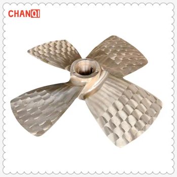 Lightweight Copper Alloy 4 Blades Propeller for Racing Boats - Jiangsu Chanqi Technology Co., Ltd. - China