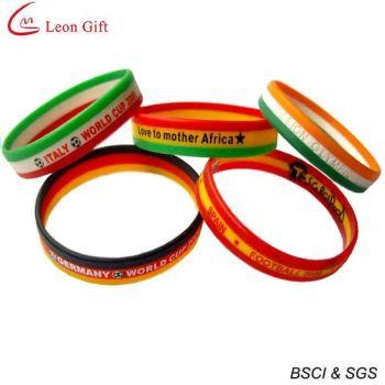 Hot Sale Silicone Bracelet Sport Silicone Bracelet Promotional Bracelets Wristbands - Zhongshan Leon crafts and gifts Co., Ltd. - China