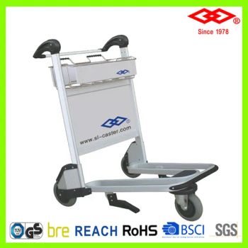 Airport Popular Land-Side Luggage Trolley Service Life 20 HS Code 87168000 Model NO. GS10-250 Authentication SGS Origin Hubei, - Hubei Space Double Rhombus Logistics Technology Co., Ltd. - China