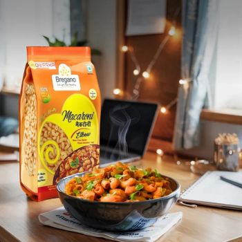 Bregano Macaroni (Elbow Pasta) | Premium Quality & Healthy Pasta | Made with 100% Semolina - Dwarika Food Products - India