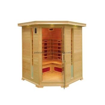 Manufacture 3-4 People Indoor Infrared Sauna Korea Mini Dry Wood Full Far Infrared Sauna Room - Jiangsu Joda Wellness Co., Ltd. - China