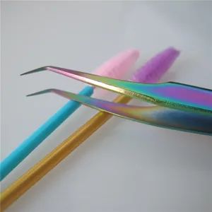 Me&Lash Private Label Stainless Steel Tweezers for Eyelash Extension Eyebrow Make up Tools - Qingdao Me&Lash International Trade Co., Ltd. - China