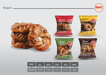 bagel Texture Frozen Flavor Varieties Plain, Cheese, Olive, Mixed Form Bread, Pastries, Cookies, Cakes, Pizzas, Sandwich - dmr food - Turkey