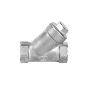 Wb-54 Stainless Steel SS304/SS316 Y-Strainer Thread Type NPT, BSPT, Bsp Strainer/Filter with Cap - Wenbao Valve Co., Ltd. - China