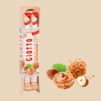 Original Ferrero Giotto Gourmet Chocolate Hazelnut Wafer Treat Fresh Cream Filling Excellent Quality Wholesale Price - PLANETE COMMERCE - France