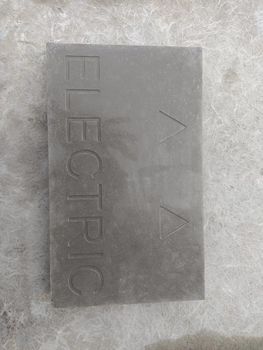 PVC Concrete Cable Cover Color grey Material PVC Size 300x180x40 Mm Dimensions 300×180×40 Mm Usage/Application - SK Concrete products - India