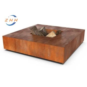 Corten Steel Fire Pit Bowls for Garden and Patio Outdoor Firepit for Outdoor Living Space - Shandong Zhanhong Metal Products Co., Ltd - China