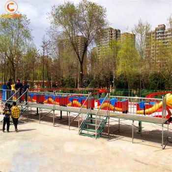 Attractive Outdoor Playground Entertainment Amusement Park Ride Roller Coaster - Zhengzhou Cheery Amusement Equipment Co.,Ltd - China