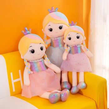 New Beautiful Princess Plush Toys Custom Wholesale Creative Decorative Plush Toys Student Gifts - Yancheng Joy Foundationcultural Creativity Co., Ltd. - China