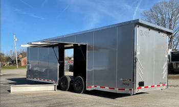 Enclosed Trailers / Enclosed ATC Car Trailer 2026 28ft. Aluminum ROM 550 w/LifeTrac & Large Escape Door 5950 - senesie mfg llc - United States