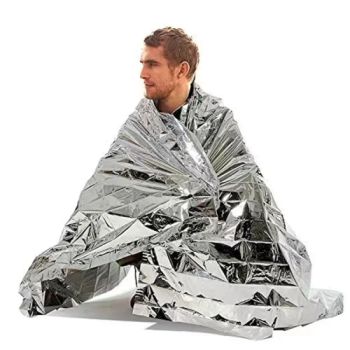 Emergency Blanket First Aid Kit Rescue Thermal Blankets Survival Rescue Mylar Blanket Aluminum Foil Blankets with Silver/Golden Color - Shanghai Jolly Industrial Co., Ltd. - China