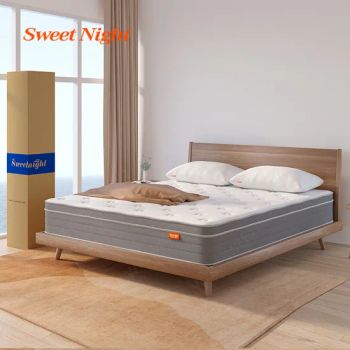Hotel Pillow Top Pocket Spring Topper Latex Foam Mattresses MOQ 10PCS OEM & ODM Yes Hardness Soft Condition Used Service OEM/ODM - Guangdong Sweetnight Innovation Technology Co., Ltd. - China