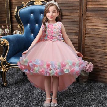 Bulk Wholesale Kids Princess Costumes Baby Girl Birthday Party Fancy Cosplay Long Dress - Dongguan Deluo Industry & Trade Co., Ltd. - China