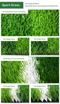 Artificial Turf Plastic Lawn Synthetic Grass for Garden Height 25mm Origin Anping Material PE, PP Yarn Length Long Base Asphalt Base - Hebei Hepeng Import & Export Trade Co., Ltd. - China