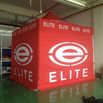 3X3 Promotional Folding Custom Print Event Awning Pop up Tent Display Party Logo Wedding Marquee Gazebo Canopy Trade Show Tents Pop up Gazebo 3m X 3m with Side - Hefei Gold Adprintier Image Printing Co., Ltd - China