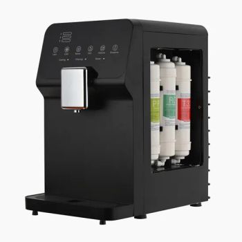 Portable Instant Heating Home Use 3 Stages Filter Direct Drinking Mini Desktop Pipeline Water Dispenser Purifier RO Filtration wit - Ningbo Homaster Electrical Appliances Co., Ltd. - China
