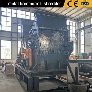 Aluminum Cans Shredder Motorcycle Steel Crusher Machine Shredder - Henan Walle Industry Co. Ltd - China