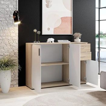 Modern Designer Sideboard with Plenty of Storage Space Chest of Drawers for Living Room - Foshan Homefeel Furniture Co., Ltd. - China