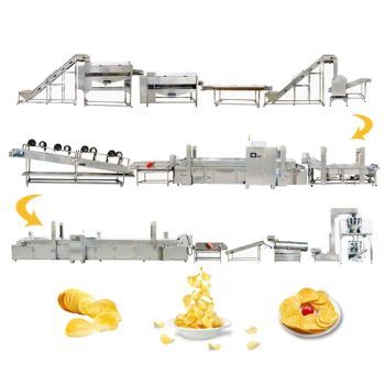 TCA 100-1000kg/H Automatic Compound Fried Potato Chips French Fries Making Machine Production Line - ZHUCHENG XINXUDONG MACHINERY CO., LTD. - China