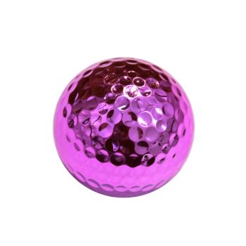 Pink Plated Color Golf Ball Good Quality for Promotional Gift Golf Ball - Xiamen JTS Sports Equipment Co., Ltd. - China