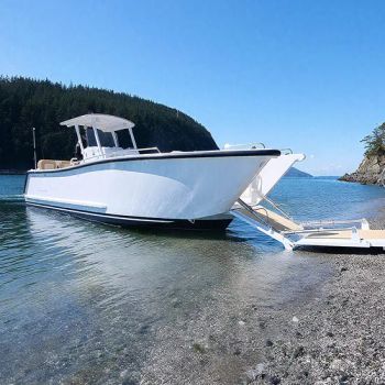 High Speed Sports Jet Vessels Fiberglass Sailing Yachts with 6 Seats Fishing Boats for Sale - Qingdao Holland Precision Machinery Equipment Manufacturing Co., Ltd. - China
