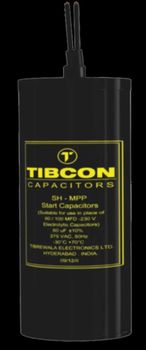 60 uF Motor Start Capacitors, For Electrical Appliances Color Black Brand Tibcon Capacitance 60 uF I Deal In New Only Rated Voltage 275 VAC, 50 - Rajasthan Industrial Enterprises - India