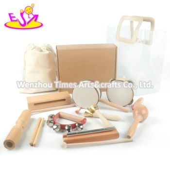 Natural Eco-Friendly Percussion Instruments Set Wooden Kids Musical Instruments Toys for Preschool Education W07A249 - WENZHOU TIMES ARTS&CRAFTS CO., LTD. - China