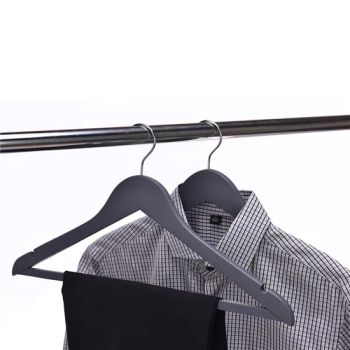 Custom Cheap Colored Wooden Clothes Hanger Luxury Wood Coat Hangers for Hotel - Guangxi Guilin Winsun Hanger Co., Ltd. - China