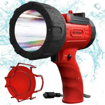Government Reserve Materials Emergency Light Multifunctional Relief Rescue Solar Red Rechargeable Spotlight Outdoor Portable Lanterns for Emergency Charger - Foshan Yiroufang Textile Manufacture Co., Ltd. - China