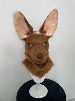 Adult Cartoon Fursuit Mascot Costume Accessories Realistic 3D Soft Plush Animal Head Mask Party Props - Guangzhou Namchi Culture & Arts Company - China