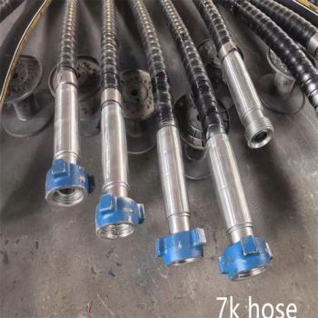 API 7K Rotary Drilling Rig Mud Tube Vibrator High Pressure Rubber Hydraulic Hoses Hydraulic Hose Price - Hebei Qinglin Rubber and Plastic Products Co., Ltd. - China