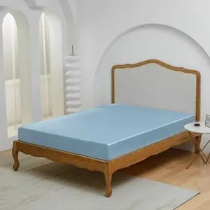 Wholesale Stain Mattress Cover 100% Waterproof Breathable Mattress Protector Bed Anti-Mite Silk Water Proof Mattress Protector - Hangzhou Grand Home Textile Co., Ltd. - China