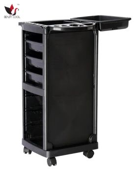 High Quality Hair Beauty Salon Equipment for Salon Trolley Color Black Origin China Model NO. T19 Condition New HS Code - Guangzhou Kuren Hairdressing Company Limited. - China