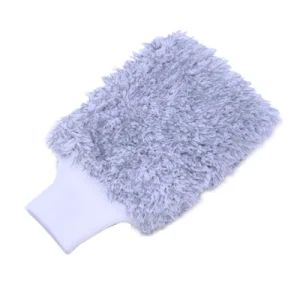 Hot Style Microfiber Coral Fleece Large Double-Sided Thickened Soft Wool Car Cleaning Gloves - GOOD SELLER CO., LTD - China