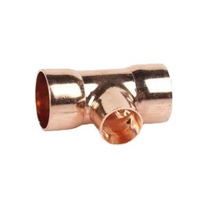 Manual Tee Copper Pipe Fittings of Air Conditioner Three-Way Copper Joint - Qingdao Marink Enterprise Co., Ltd. - China