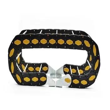 Plastic Aluminum Rod Cable Drag Chain Flexible Cable Track Carrier Drag Chain - Hebei Tonex Rubber And Plastic Co., Ltd. - China