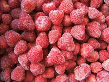 FROZEN Strawberry Frozen fruits Origin China Texture Iqf Frozen Form Whole And Diced Size Variants 15/25 25/35 Features Lactose-Free, - LINYI ORGANIC FOODSTUFFS CO.,LTD - China