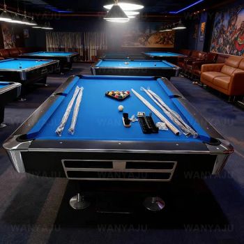 Top-Grade Slate Snooker Billiard Tables 9FT American Pool Table for Professional Play - Jiangxi Wanyaju Wood Industry Co., Ltd. - China