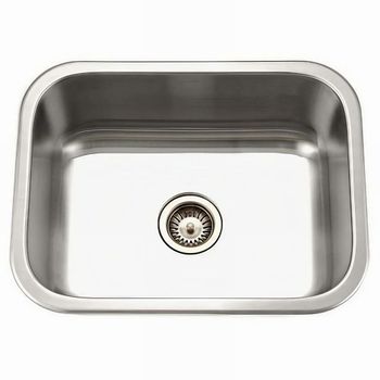 Ready To Mount Stainless Steel Single Bowl Kitchen Sink Color SS Sink Type Single Shape Rectangular Material Stainless - Tile Pro Solutions - India