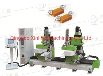 Used in The Processing of Hoes for Doors, Tables, Chairs and Other Furniture. Woodworking Machine Double Sided Round Double End Tenoner - Qingdao Xinlihui Machinery Co., Ltd. - China